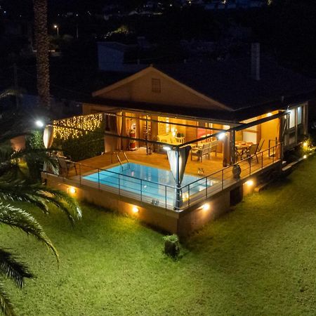 Cozy Small Smart Villa With Private Pool Mikri Mantineia Kalamata Ngoại thất bức ảnh
