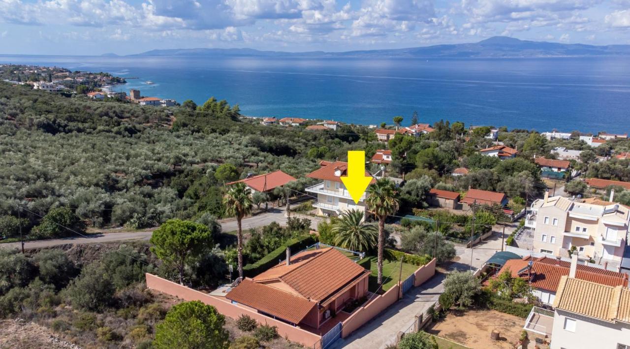 Cozy Small Smart Villa With Private Pool Mikri Mantineia Kalamata Ngoại thất bức ảnh